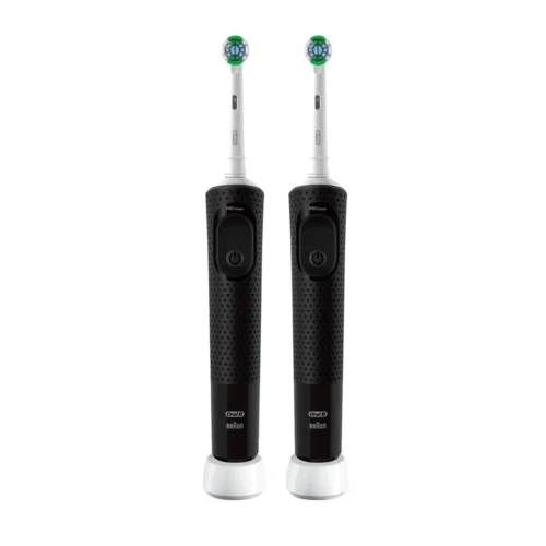 Pro 500 Rechargeable Electric Toothbrush Twin Pack, Black - Image 8