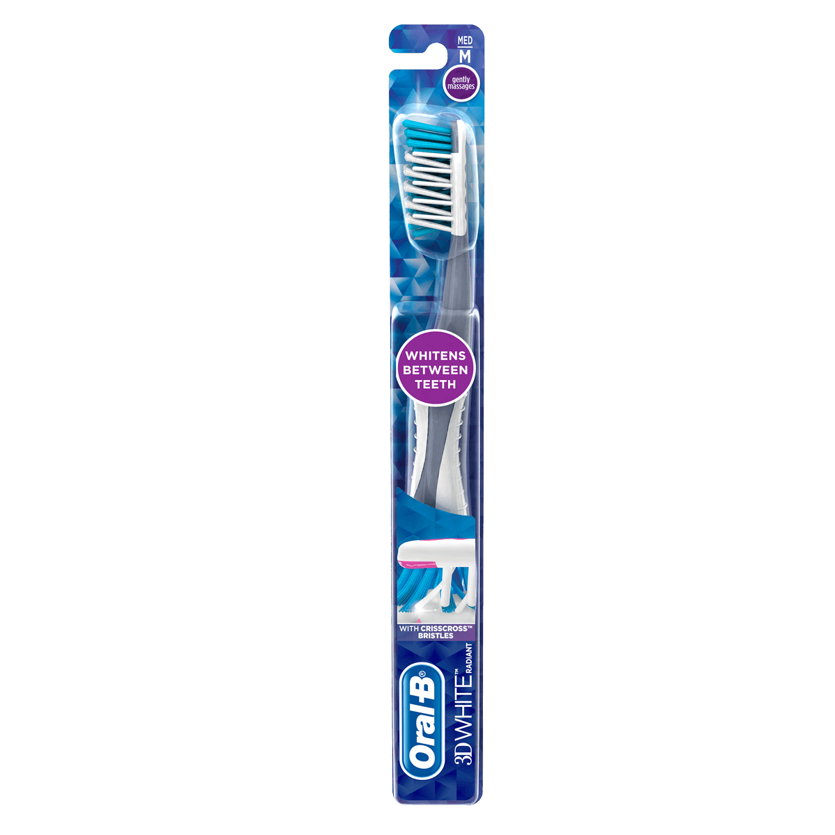 3D White Radiant Manual Toothbrush