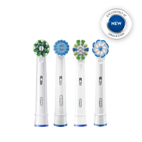 Replacement Brush Head Sampler Pack, 4-ct