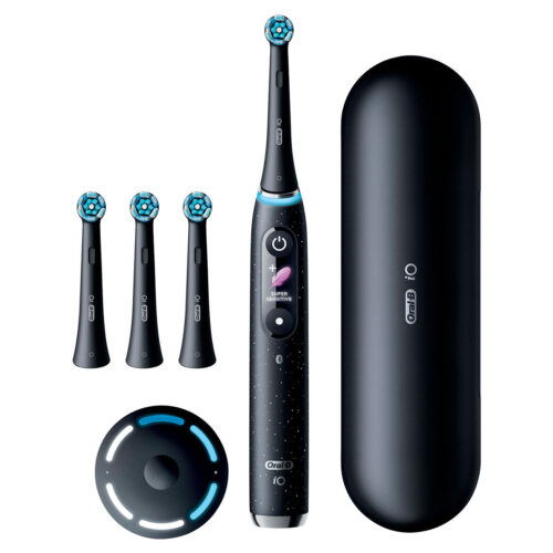 Alternative view of Oral-B iO Series 10 Twin Pack, Cosmic Black + Stardust White