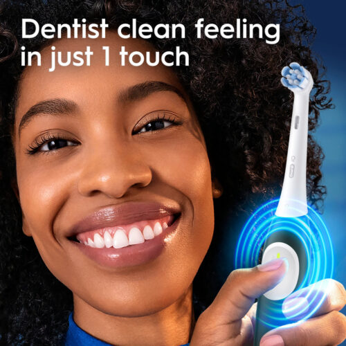 Oral-B Family Pack Featuring iO2 + Kids Advanced Cavity Bundle, Forest Green - Image 4