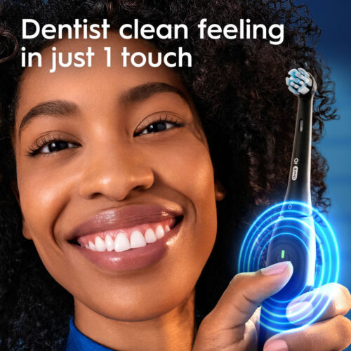 Oral-B + Crest Gum Care iO Series 2 Bundle, Night Black - Image 3