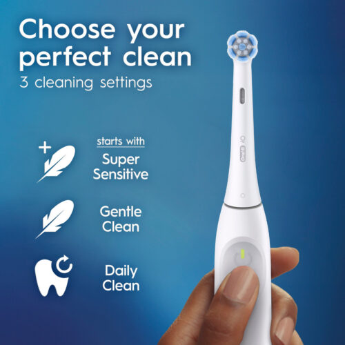 iO Series 2 Rechargeable Electric Toothbrush Starter Kit, Pure White - Image 5