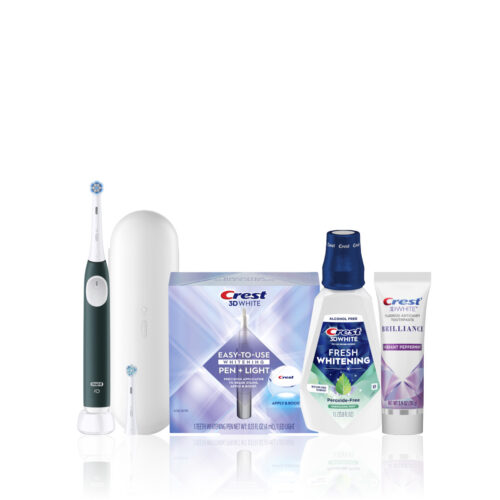 Oral-B Glow & Go Whitening Bundle Green