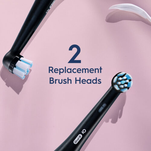 Oral-B + Crest iO Series 4 Gum Care Bundle, Black - Image 6