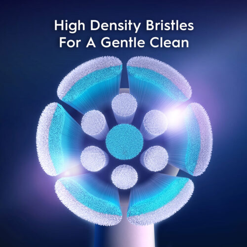 Oral-B iO Gentle Care Replacement Brush Heads, 2-Count, White - Image 5