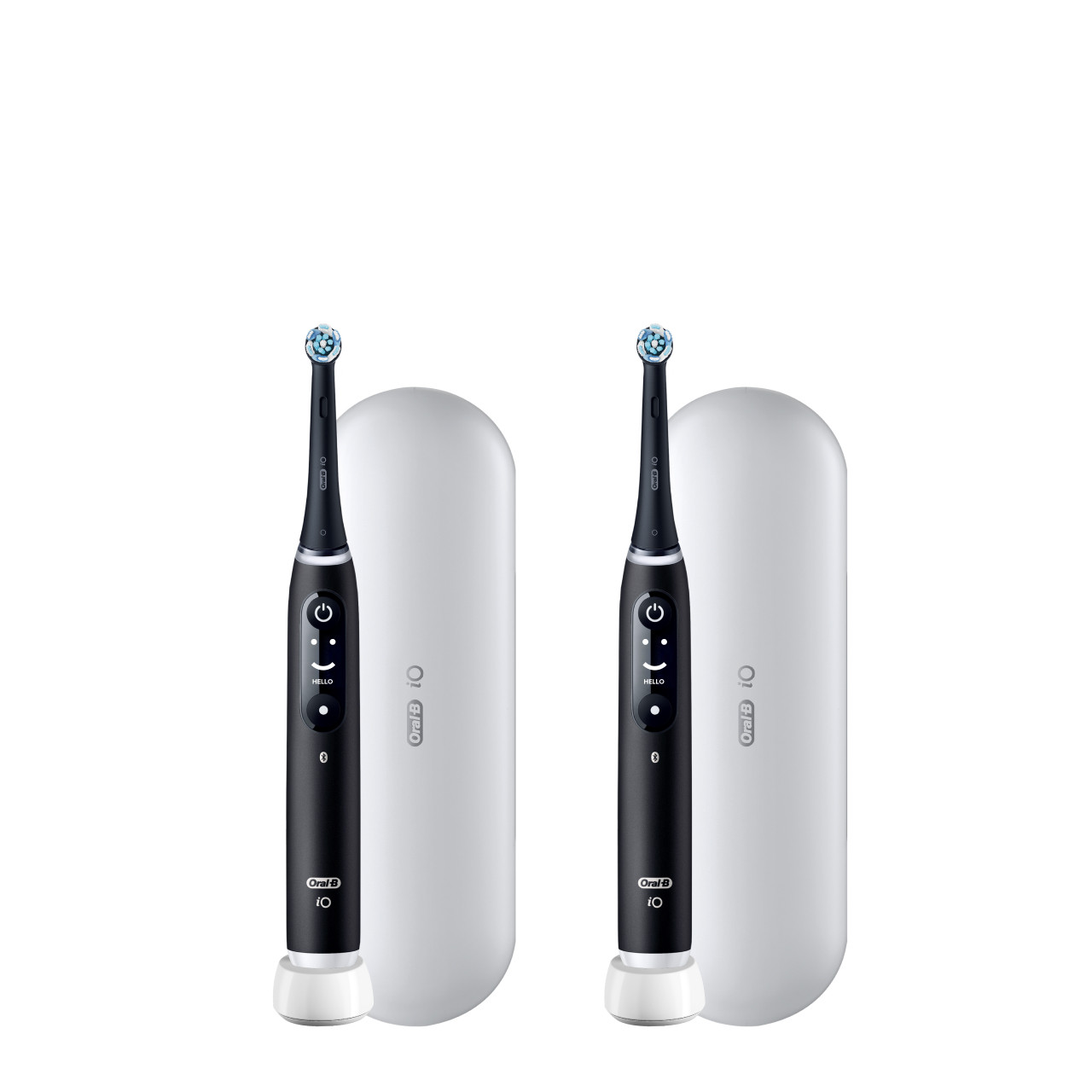 Oral-B iO Series 6 Twin Pack, Black Lava and Black Lava