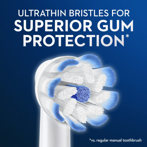 Oral-B Sensitive & Gum X-Filament Replacement Brush Heads, 2 Count - Image 3